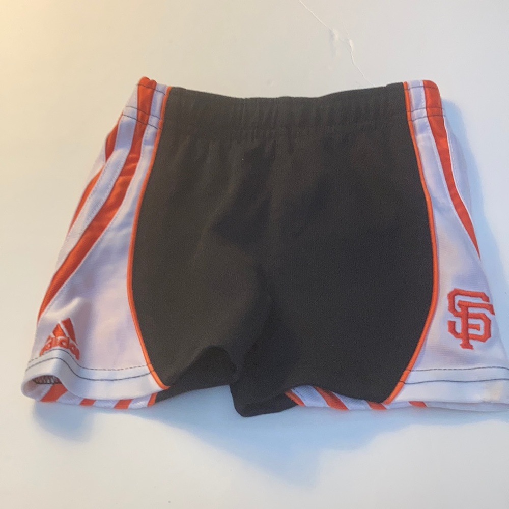 FINAL MARKDOWN Adidas San Francisco forty niners infant shorts 6-9 months